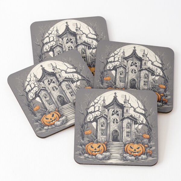 Item preview, Halloween Scary Pumpkin Art - Spine-Chilling Jack-O'-Lantern Decor designed and sold by The-Library.