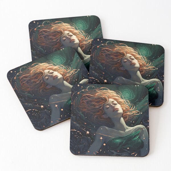 Item preview, Sleeping in the realm of space designed and sold by sutterystory.