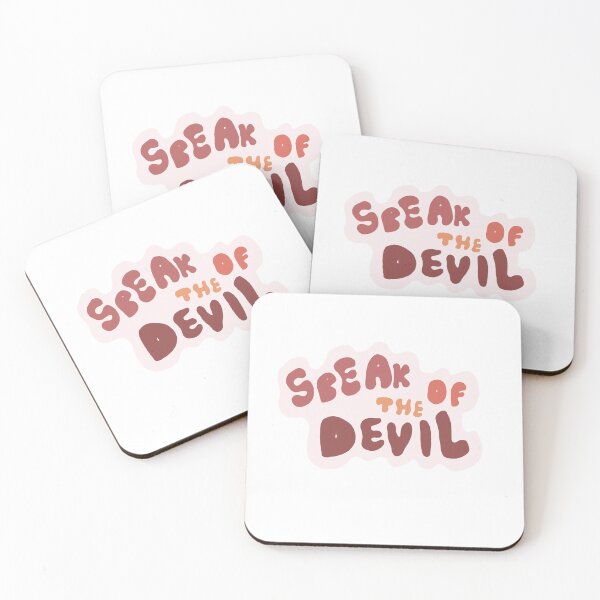 Item preview, speak of the devil designed and sold by BearByIndia.