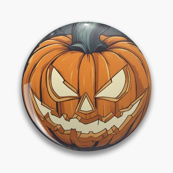 Artikelvorschau, Halloween Scary Pumpkin Art - Eerie Jack-O'-Lantern Decor entworfen und verkauft von The-Library.