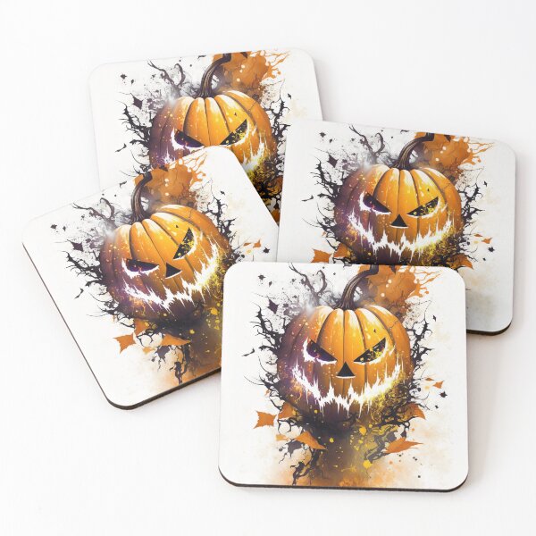 Item preview, Night Phantoms: Halloween Pumpkin in Dark Style designed and sold by Piotrek0001.