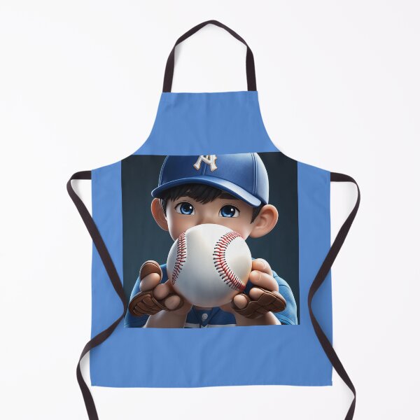 Item preview, boy holding a baseball ball designed and sold by NAGNE.