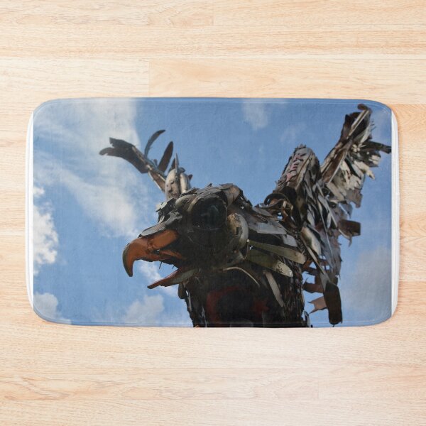 Item preview, Wings of Steel: Majestic Metal Bird Statue designed and sold by ReplyGirl.