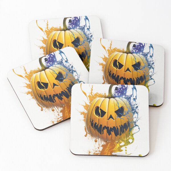 Item preview, Night Phantoms: Halloween Pumpkin in Dark Style designed and sold by Piotrek0001.
