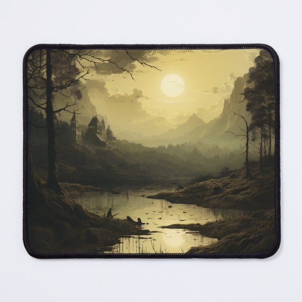 Item preview, Destiny in Shadows: The Enigmatic Landscape of Fate designed and sold by oanaunciuleanu.