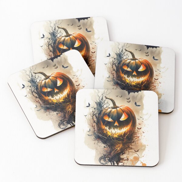 Item preview, Night Phantoms: Halloween Pumpkin in Dark Style designed and sold by Piotrek0001.