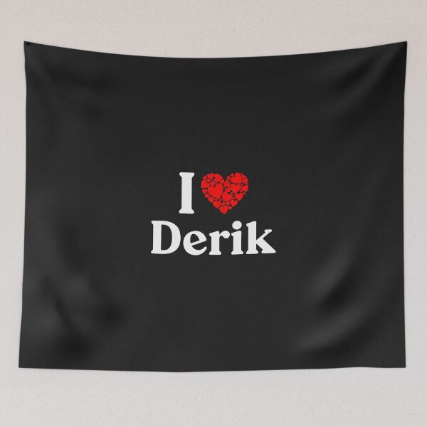 Item preview, Derik Heart - I Love Derik designed and sold by MiraclePitts.