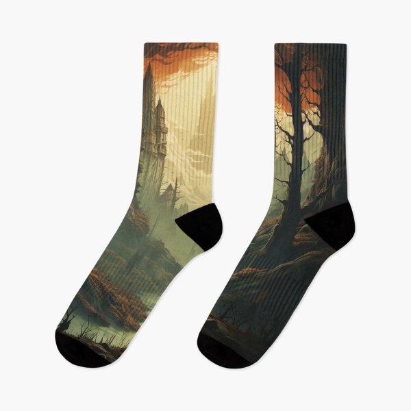 Item preview, Destiny in Shadows: The Enigmatic Landscape of Fate designed and sold by oanaunciuleanu.