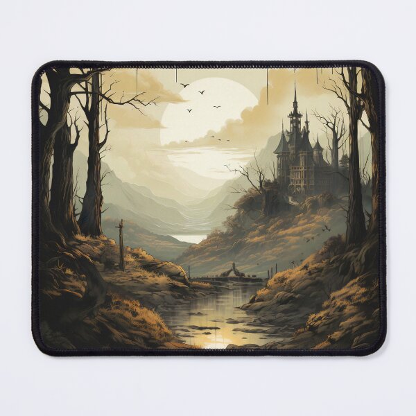 Item preview, Destiny in Shadows: The Enigmatic Landscape of Fate designed and sold by oanaunciuleanu.
