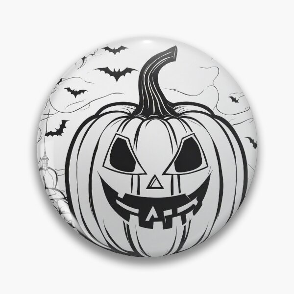 Artikelvorschau, Spooky Halloween Scary Pumpkin Art entworfen und verkauft von The-Library.