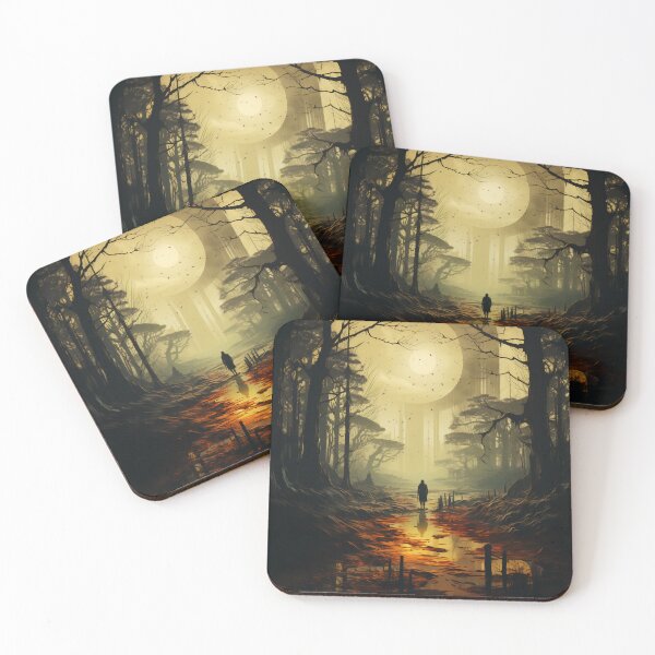 Item preview, Destiny in Shadows: The Enigmatic Landscape of Fate designed and sold by oanaunciuleanu.