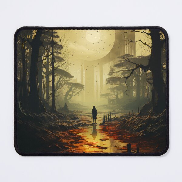 Item preview, Destiny in Shadows: The Enigmatic Landscape of Fate designed and sold by oanaunciuleanu.