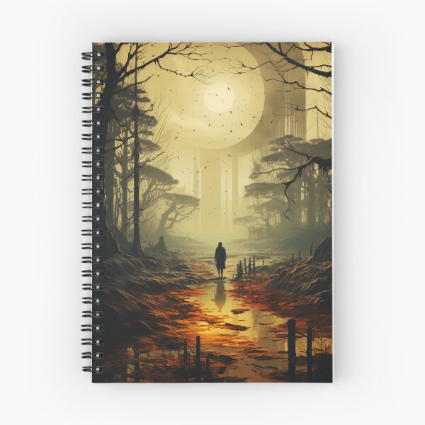 Item preview, Destiny in Shadows: The Enigmatic Landscape of Fate designed and sold by oanaunciuleanu.