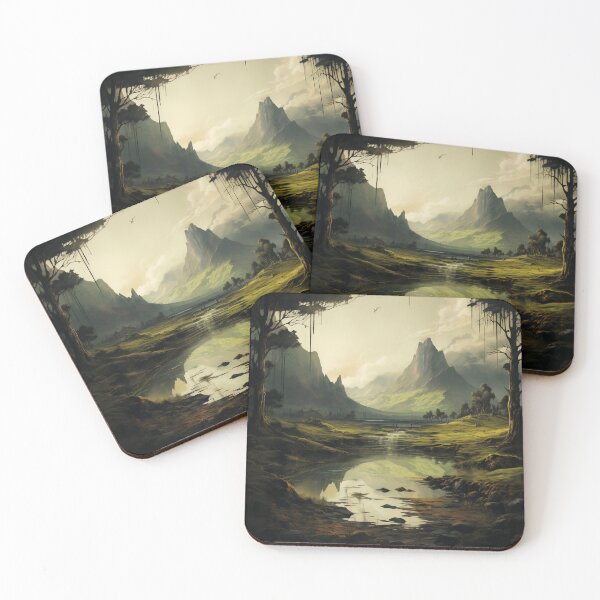Item preview, Destiny in Shadows: The Enigmatic Landscape of Fate designed and sold by oanaunciuleanu.