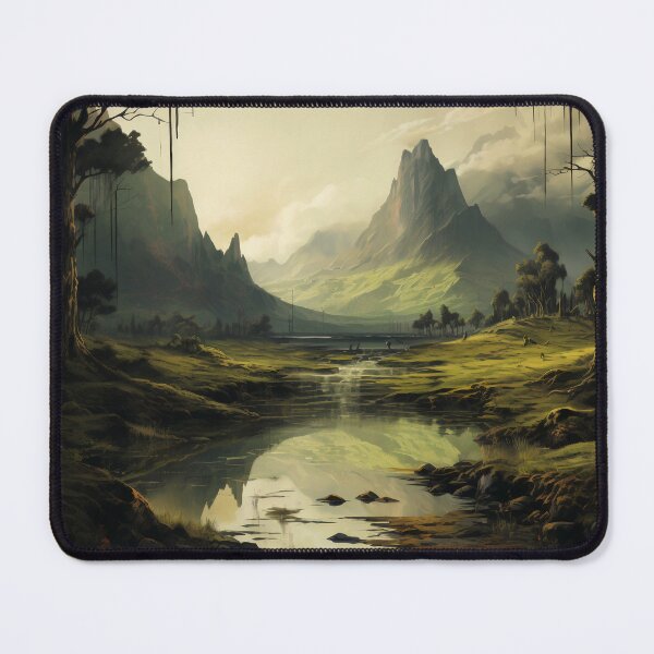 Item preview, Destiny in Shadows: The Enigmatic Landscape of Fate designed and sold by oanaunciuleanu.