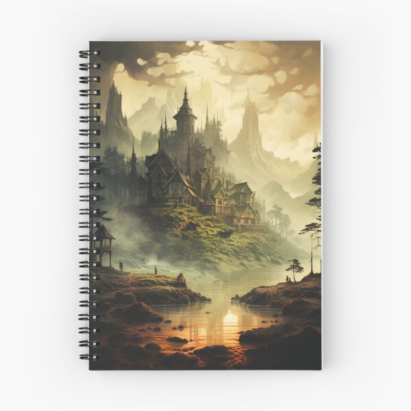 Item preview, Destiny in Shadows: The Enigmatic Landscape of Fate designed and sold by oanaunciuleanu.