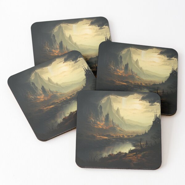 Item preview, Destiny in Shadows: The Enigmatic Landscape of Fate designed and sold by oanaunciuleanu.