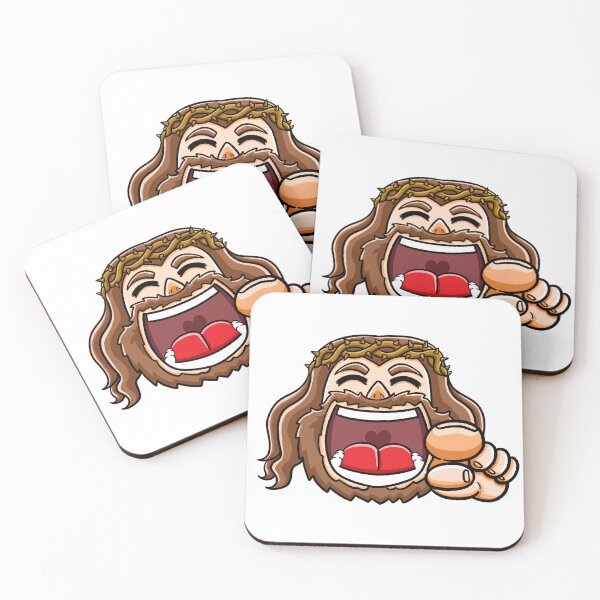 Item preview, The laughing jesus pointing at you designed and sold by bubboboon.