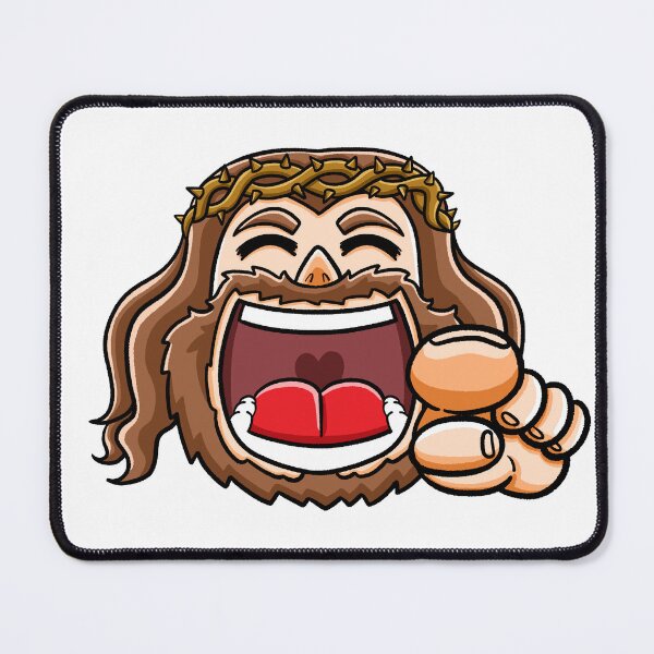 Item preview, The laughing jesus pointing at you designed and sold by bubboboon.