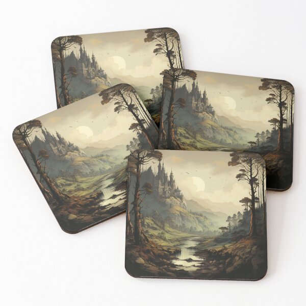 Item preview, Destiny in Shadows: The Enigmatic Landscape of Fate designed and sold by oanaunciuleanu.