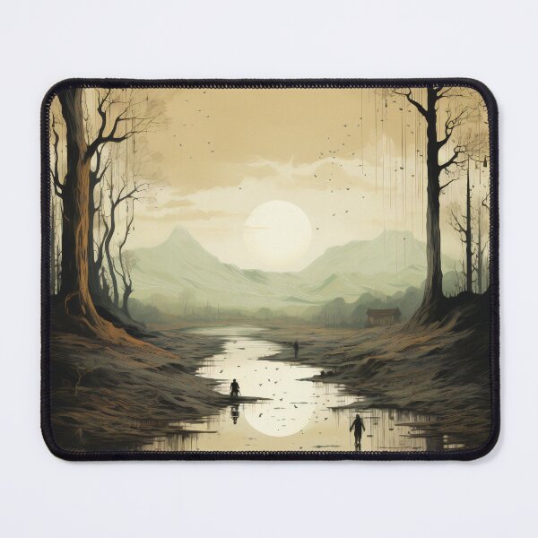 Item preview, Destiny in Shadows: The Enigmatic Landscape of Fate designed and sold by oanaunciuleanu.