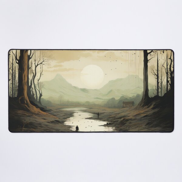 Item preview, Destiny in Shadows: The Enigmatic Landscape of Fate designed and sold by oanaunciuleanu.
