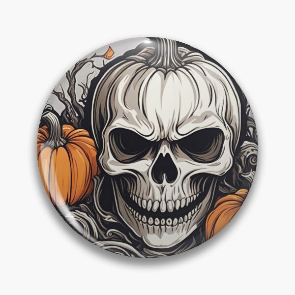 Artikelvorschau, Spooky Halloween Scary Pumpkin Design entworfen und verkauft von The-Library.