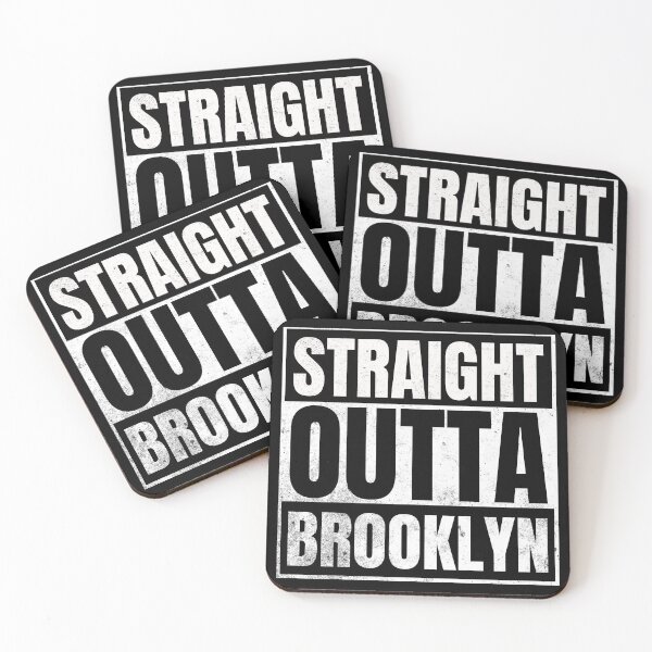 Item preview, STRAIGHT OUTTA BROOKLYN designed and sold by Zombie-Killa.