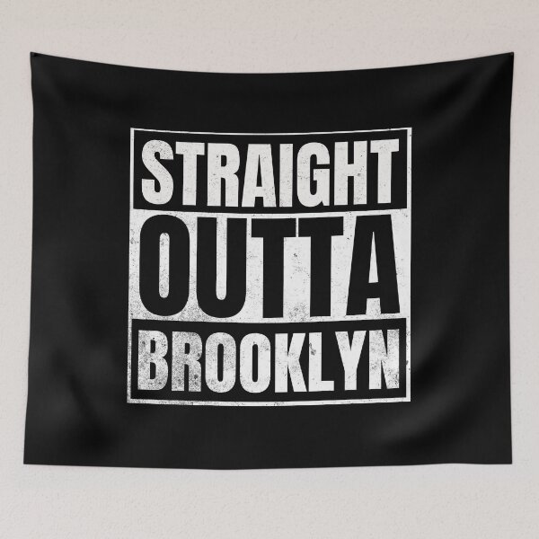 Item preview, STRAIGHT OUTTA BROOKLYN designed and sold by Zombie-Killa.
