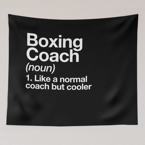 Item preview, Boxing Coach Funny Definition Trainer Gift Design designed and sold by yesqueen.