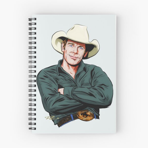 Item preview, Chris LeDoux - An illustration by Paul Cemmick designed and sold by TIGERDAVER.