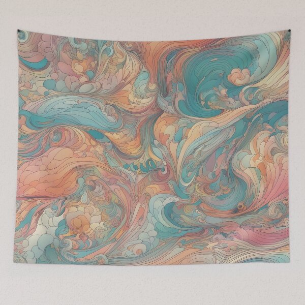 Item preview, Heavenly Color Pattern Artwork designed and sold by The-Library.