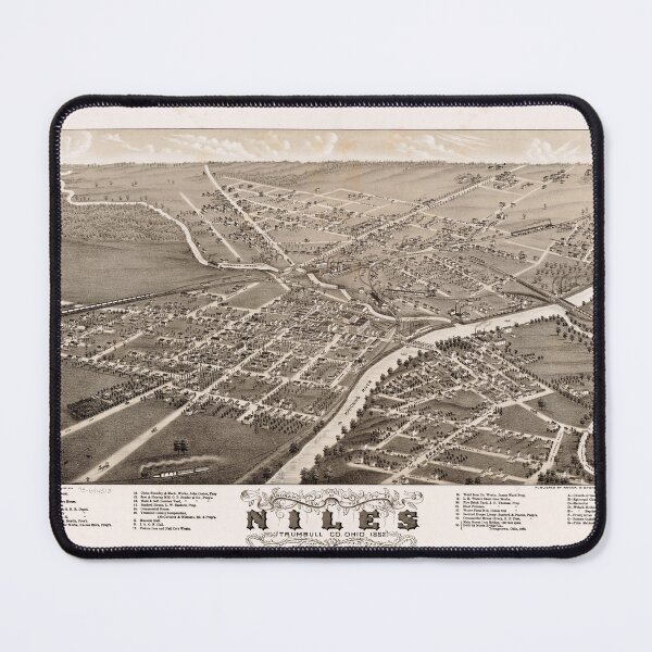 Item preview, Niles, Ohio (1882) designed and sold by allhistory.