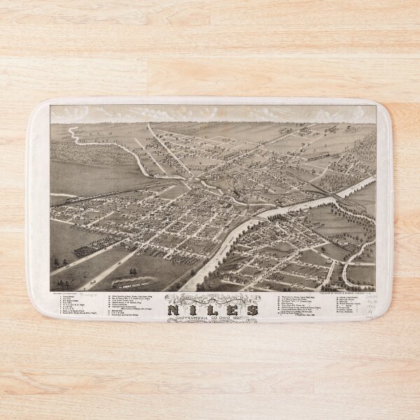 Item preview, Niles, Ohio (1882) designed and sold by allhistory.