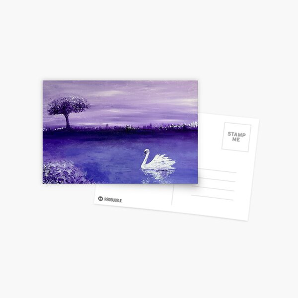 Swan Dream Postcard