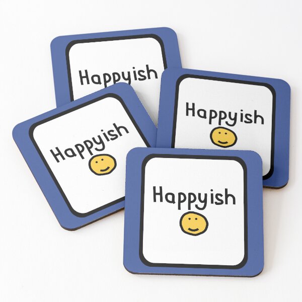 Item preview, Happyish with Smiley Face Sign designed and sold by ellenhenry.