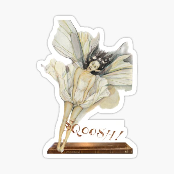 Item preview, Lady Cottington's Pressed Fairies: Surprised and Squished Beautiful Fairy designed and sold by LkateMc.