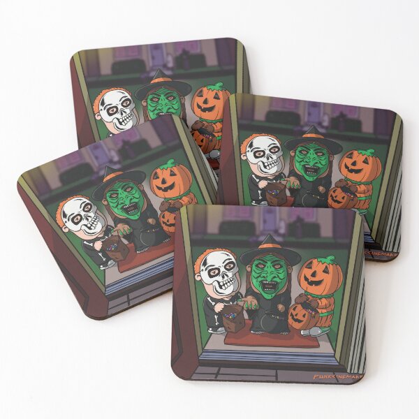 Item preview, Trick Or Treaters (Art Print) designed and sold by punkcinemaart.