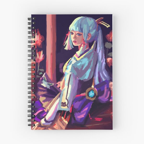 Item preview, Ayaka Genshin Impact Anime Fan art designed and sold by craftsanime.