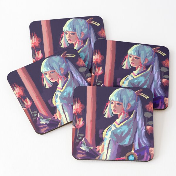 Item preview, Ayaka Genshin Impact Anime Fan art designed and sold by craftsanime.