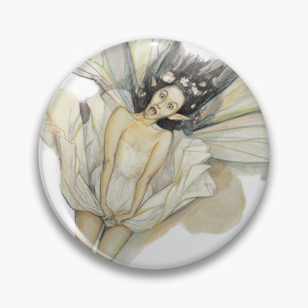 Item preview, Lady Cottington's Pressed Fairies: Surprised and Squished Beautiful Fairy designed and sold by LkateMc.