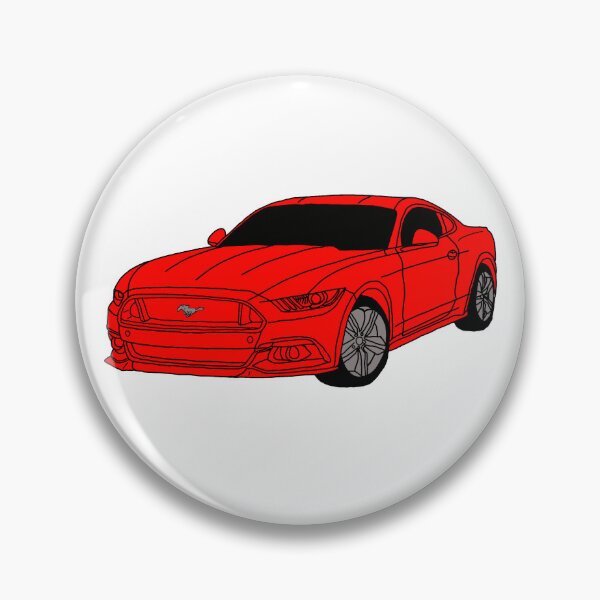 Item preview, Candy Apple Red Mustang  designed and sold by Kandi Hohenberger.