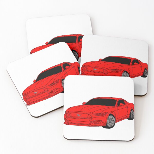 Item preview, Candy Apple Red Mustang  designed and sold by Kandi Hohenberger.
