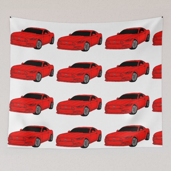 Item preview, Candy Apple Red Mustang  designed and sold by Kandi Hohenberger.