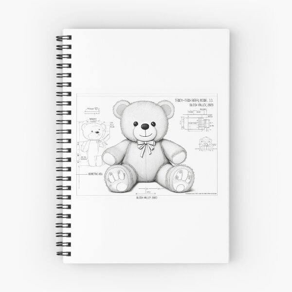 Item preview, Teddy-Tech Bear designed and sold by NickTaroDesign.