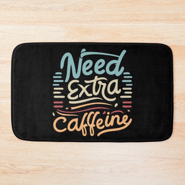 Item preview, Need Extra Caffeine, hand-lettered designed and sold by nicestr.