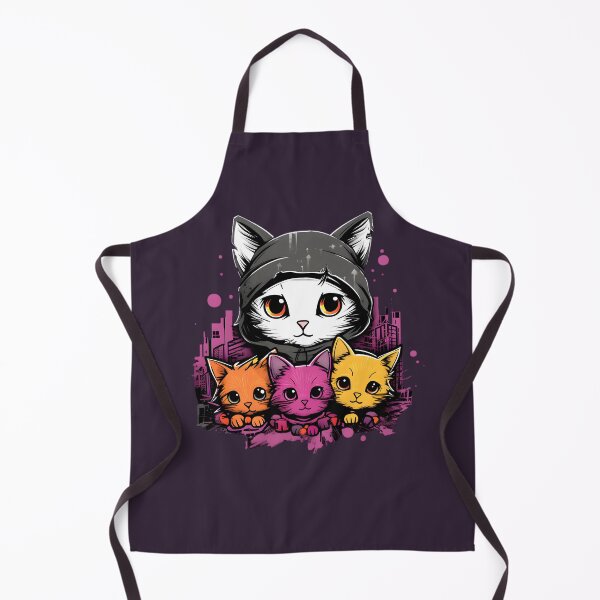 Item preview, Kawaii street cats designed and sold by Trendy-Artistry.