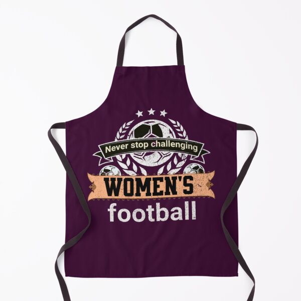 Item preview, never stop challenging women's football designed and sold by jonmobo.