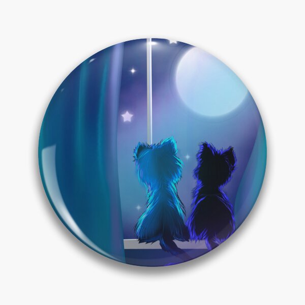 Item preview, Kittens in Moonlight  designed and sold by Ferelwing.