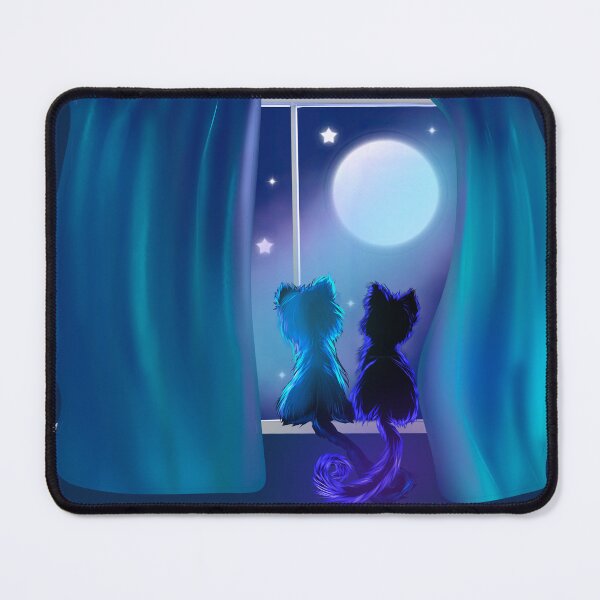 Item preview, Kittens in Moonlight  designed and sold by Ferelwing.
